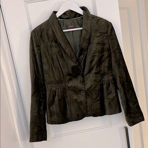 Y2K Velvet Blazer!! Stunning IRL